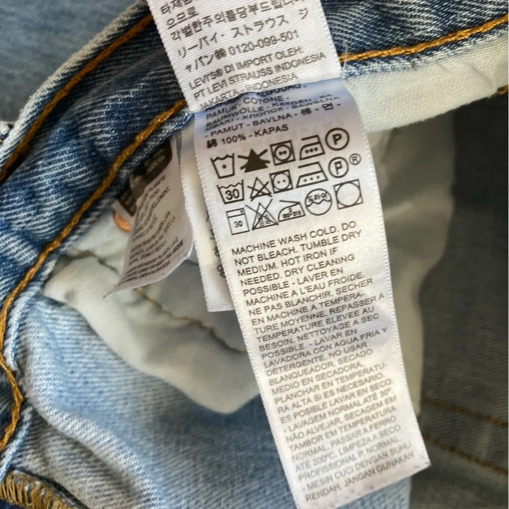 Levi’s 501 Jeans Men’s Size 33 x 32 Medium Wash Pants 100% Cotton Straight Leg